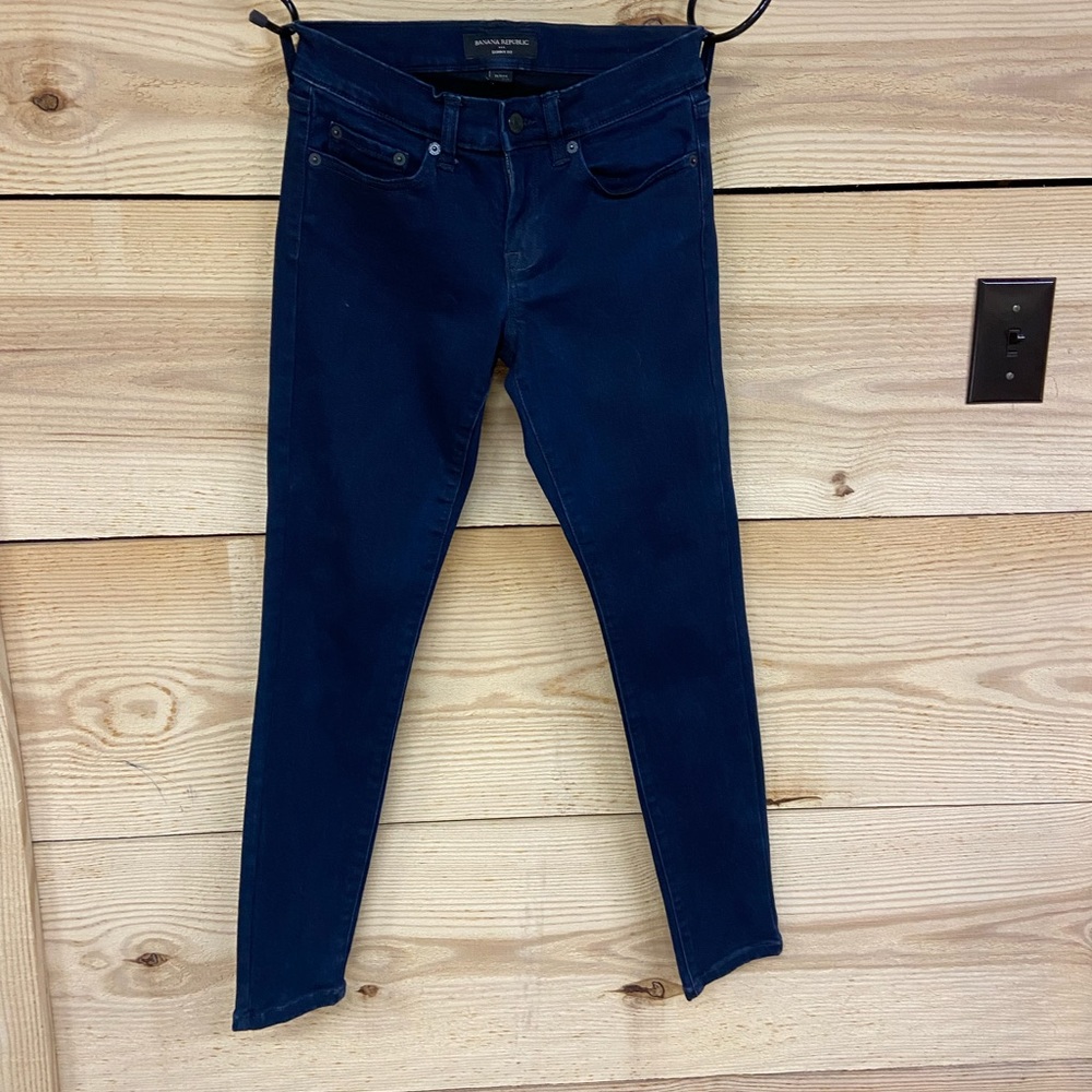 Banana republic skinny fit jeans size 24/00 petite